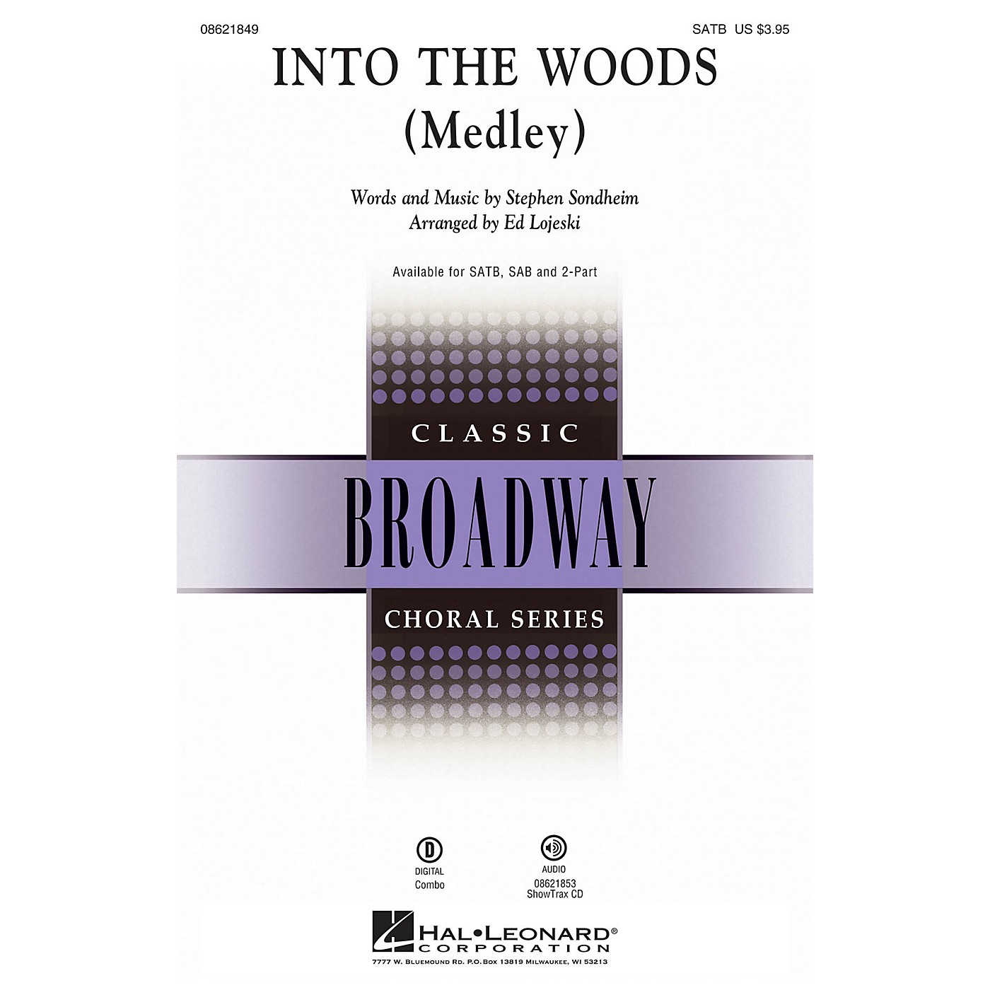 Hal Leonard Into the Woods (Medley) 2-Part Arranged by Ed Lojeski thumbnail