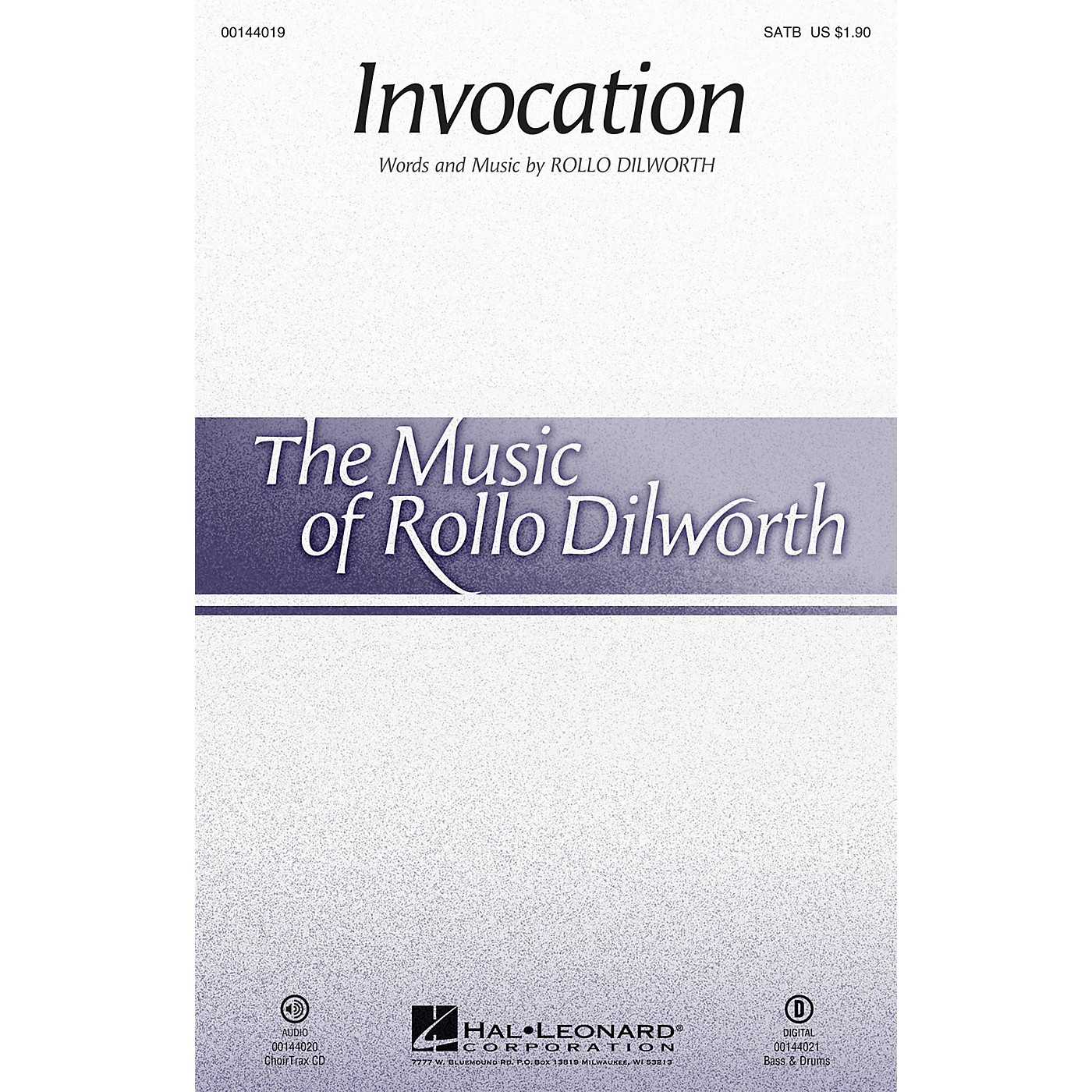 Hal Leonard Invocation SATB composed by Rollo Dilworth thumbnail