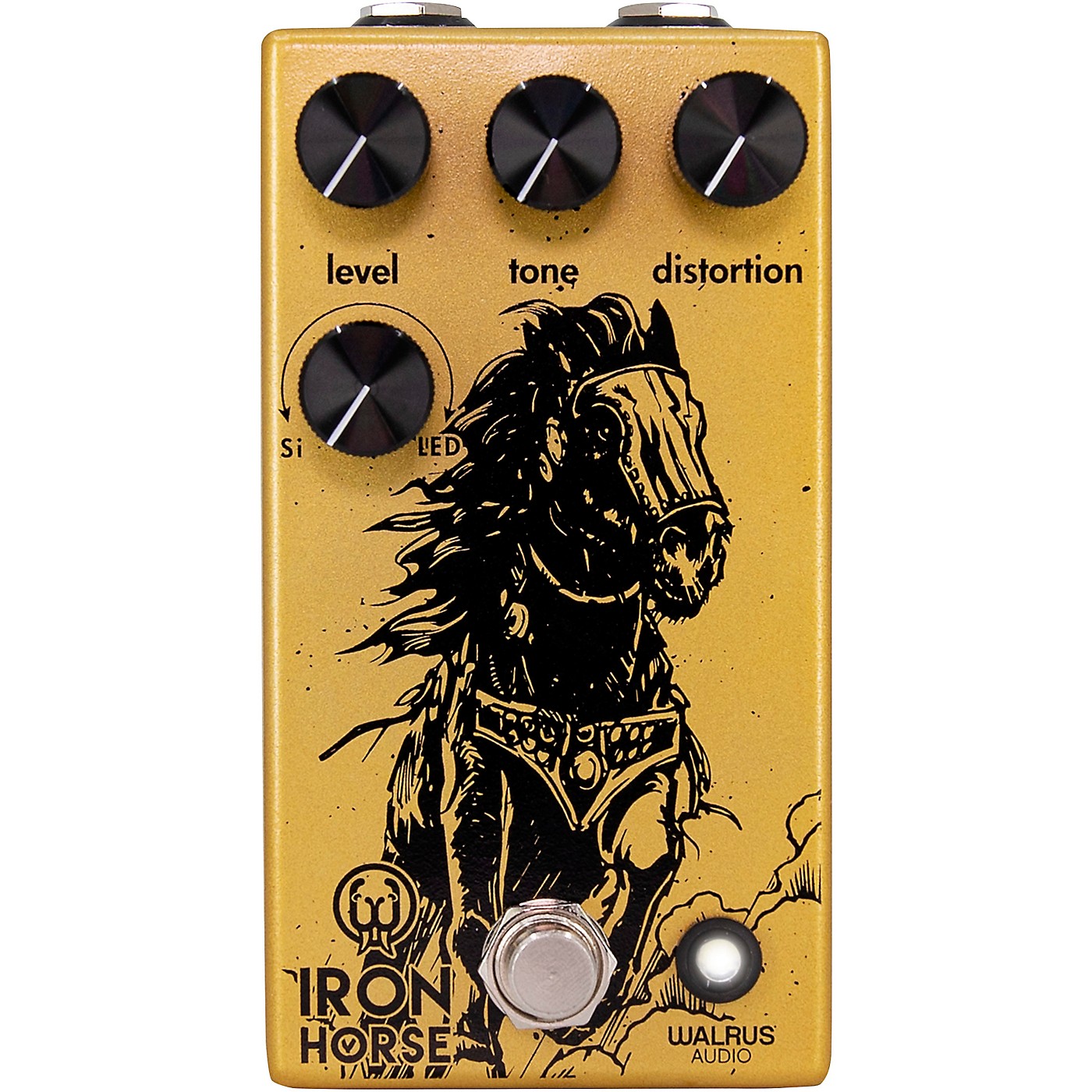 Walrus Audio Iron Horse LM308 Distortion V3 Effects Pedal thumbnail