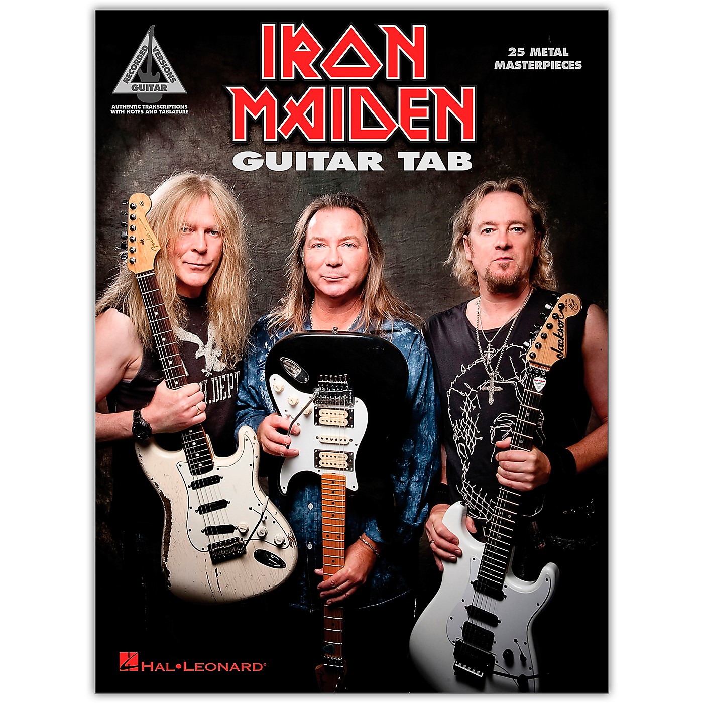 Hal Leonard Iron Maiden - Guitar Tab (25 Metal Masterpieces) Guitar Recorded Version Series Softcover by Iron Maiden thumbnail