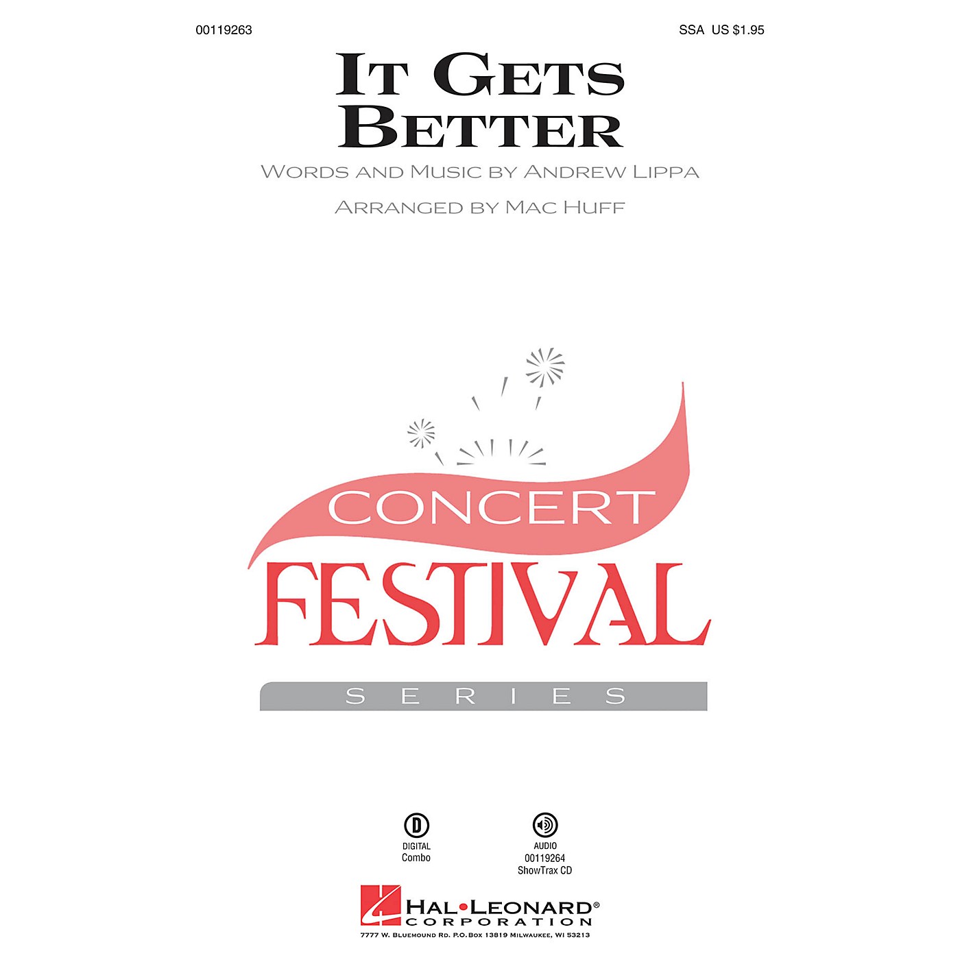 Hal Leonard It Gets Better SSA arranged by Mac Huff thumbnail