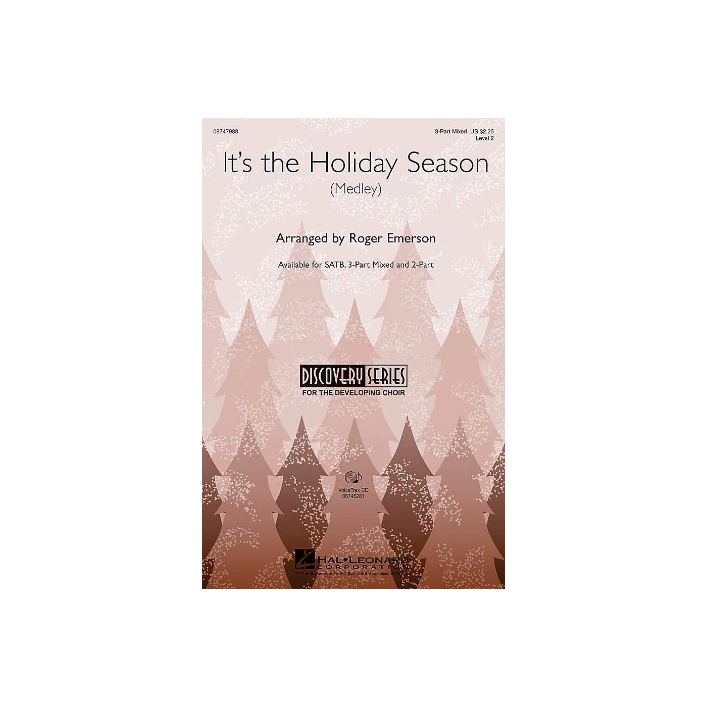 Hal Leonard It's the Holiday Season 3-Part Mixed arranged by Roger Emerson thumbnail
