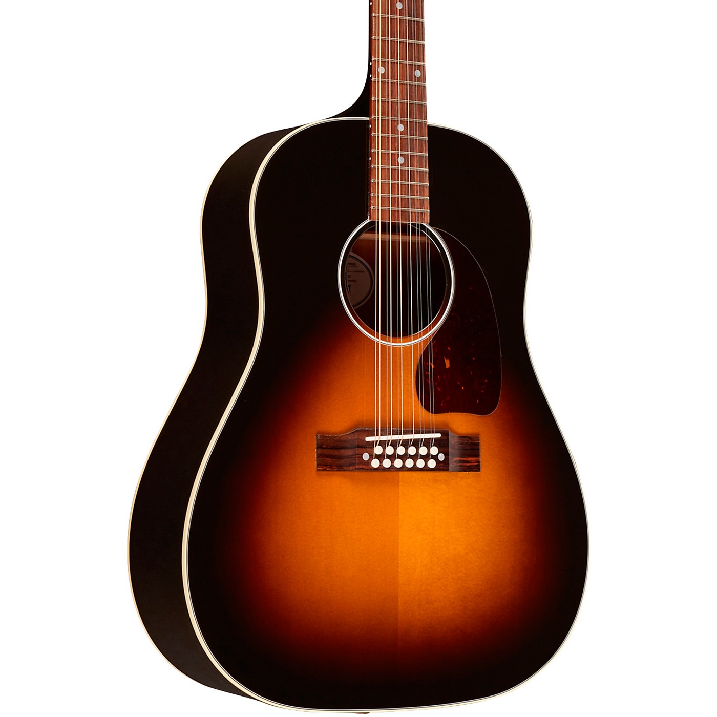 Gibson J-45 Standard 12-String Acoustic-Electric Guitar Vintage Sunburst thumbnail