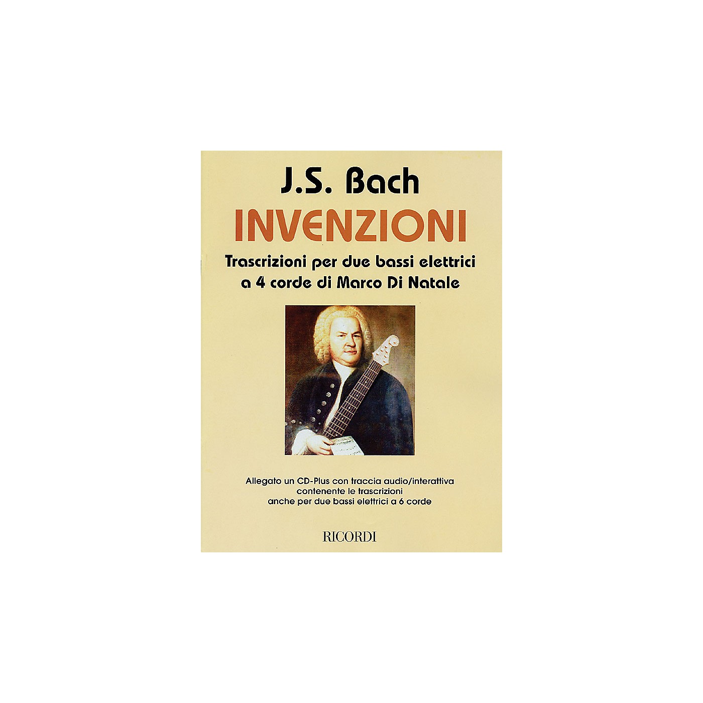 Ricordi J.S. Bach - Inventions (Transcriptions for 2 Four-String Electric Basses) Misc Series CD-ROM thumbnail