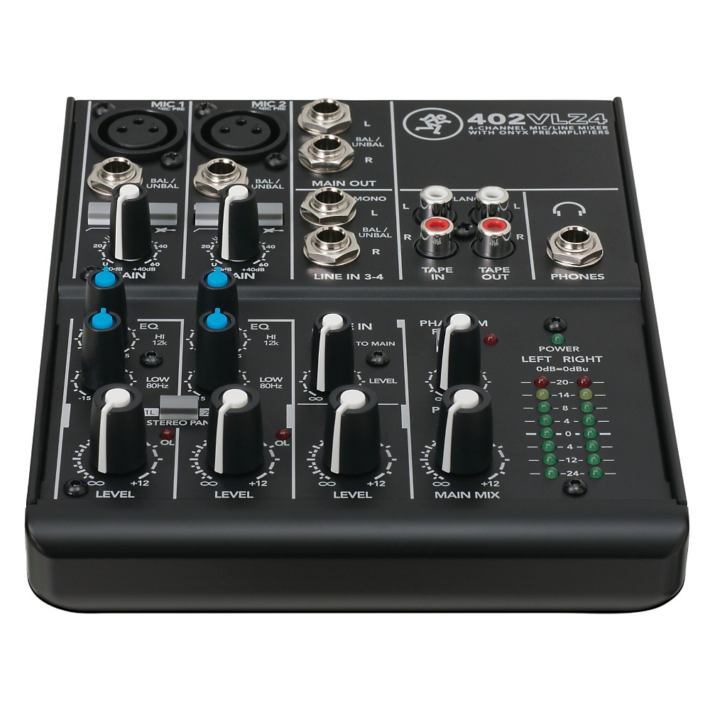 Mackie VLZ4 Series 402VLZ4 4-Channel Ultra Compact Mixer 24090₽