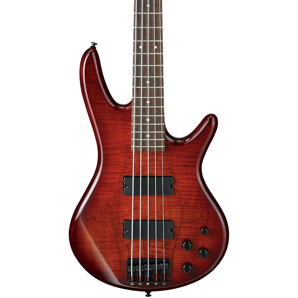 Ibanez GSR205SM 5-String Electric Bass Charcoal Brown Burst Rosewood Гриф