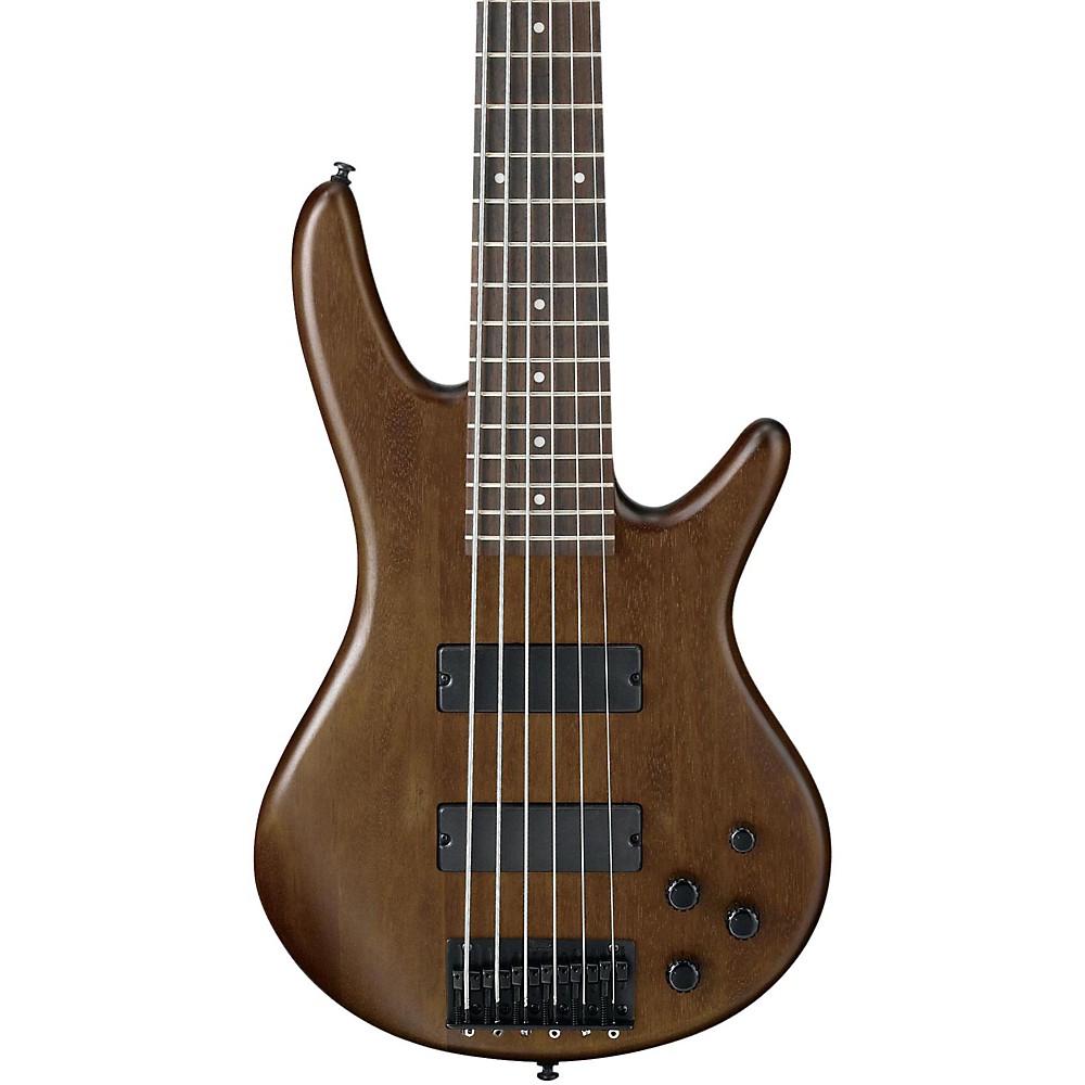Ibanez GSR206 6-струнный электрический бас-гитара с плоской отделкой из ореха и палисандра с грифом из розового дерева