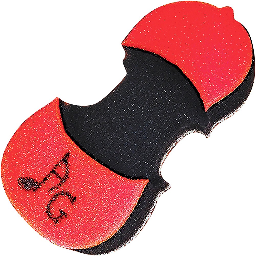 Acoustagrip 'Protégé' Red Violin Shoulder Rest--Fits 1/8, 1/4 And 1/2 Size Violins And Violas (858074004079)