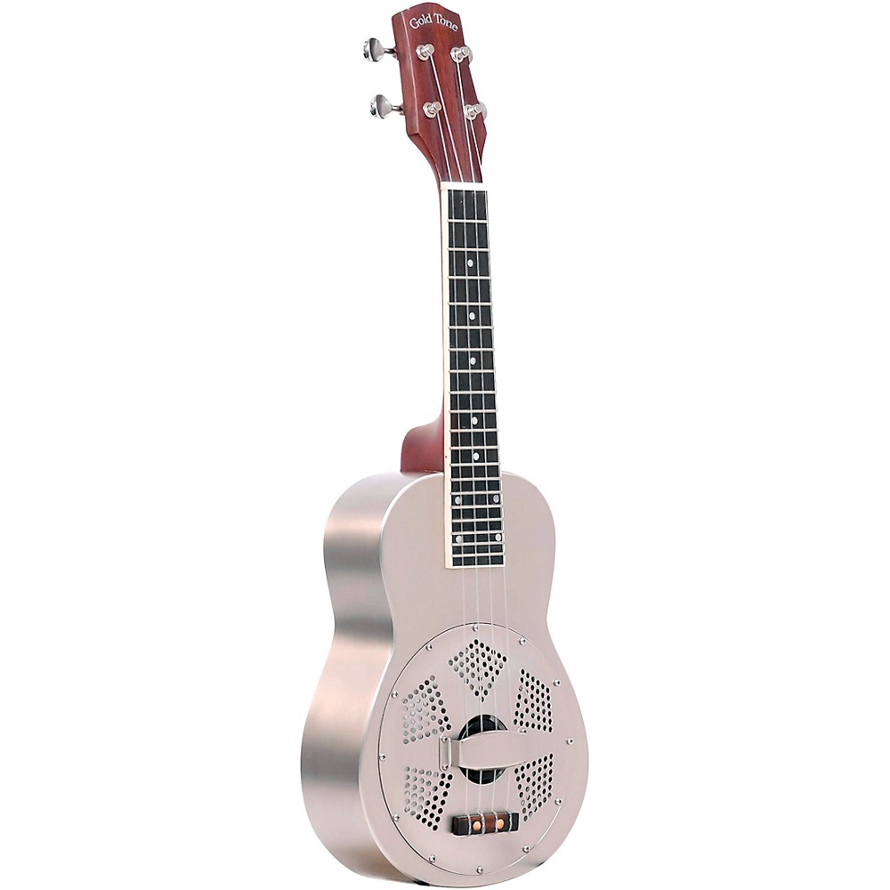 Gold Tone ResoUke Resonator Ukulele Brushed Metal eBay