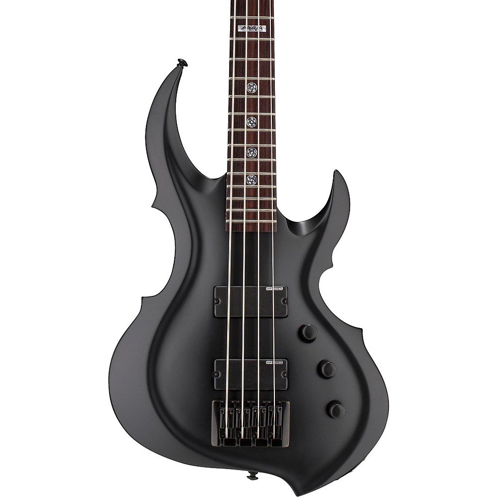 ESP LTD TA-204FRX Electric Bass Guitar Black Satin | eBay