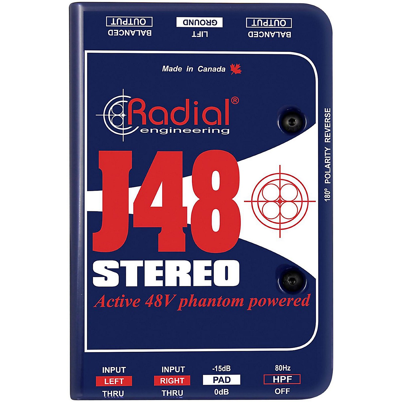 Radial Engineering J48 Stereo Active Direct Box thumbnail