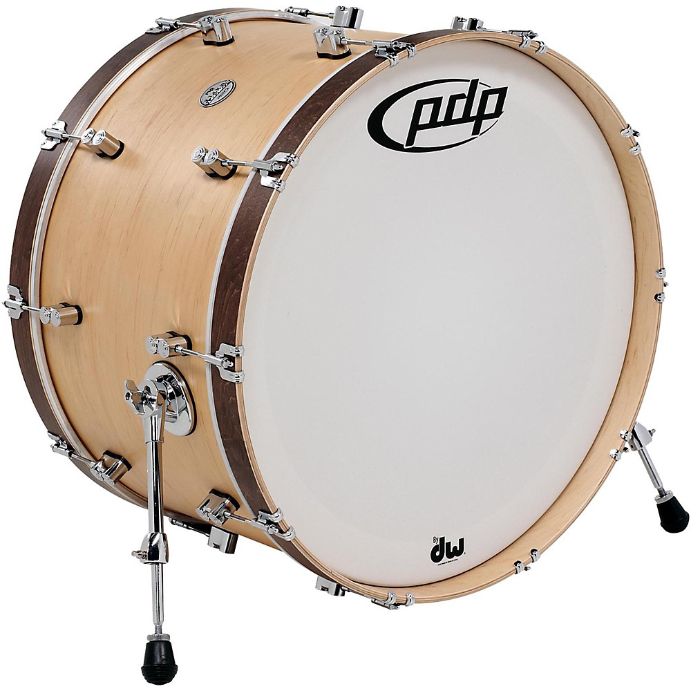 PDP by DW Concept Series Classic Wood Hoop Bass Drum 24 x 14 in
