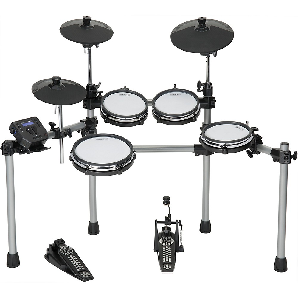 Simmons SD550 Electronic Drum Set with Mesh Pads 656238043076 eBay