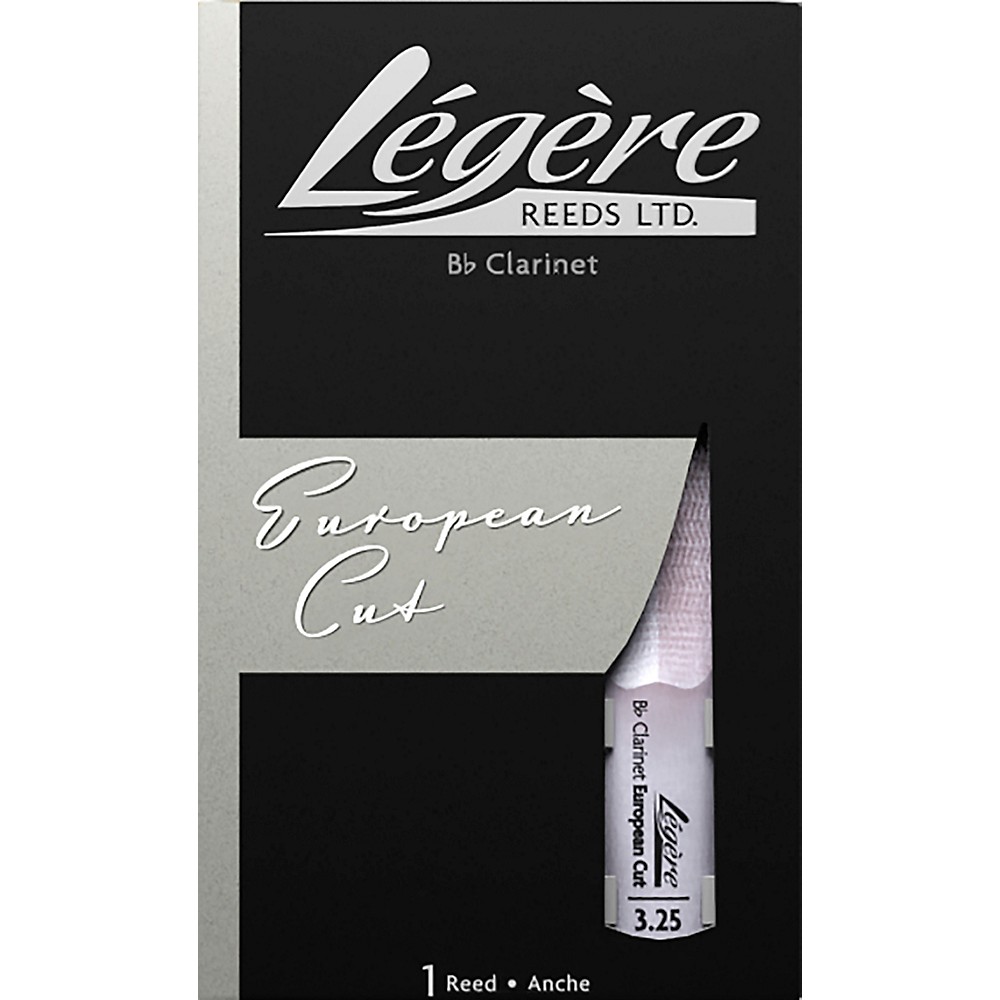Legere Reeds Bb Clarinet European Signature Reeds 3.25