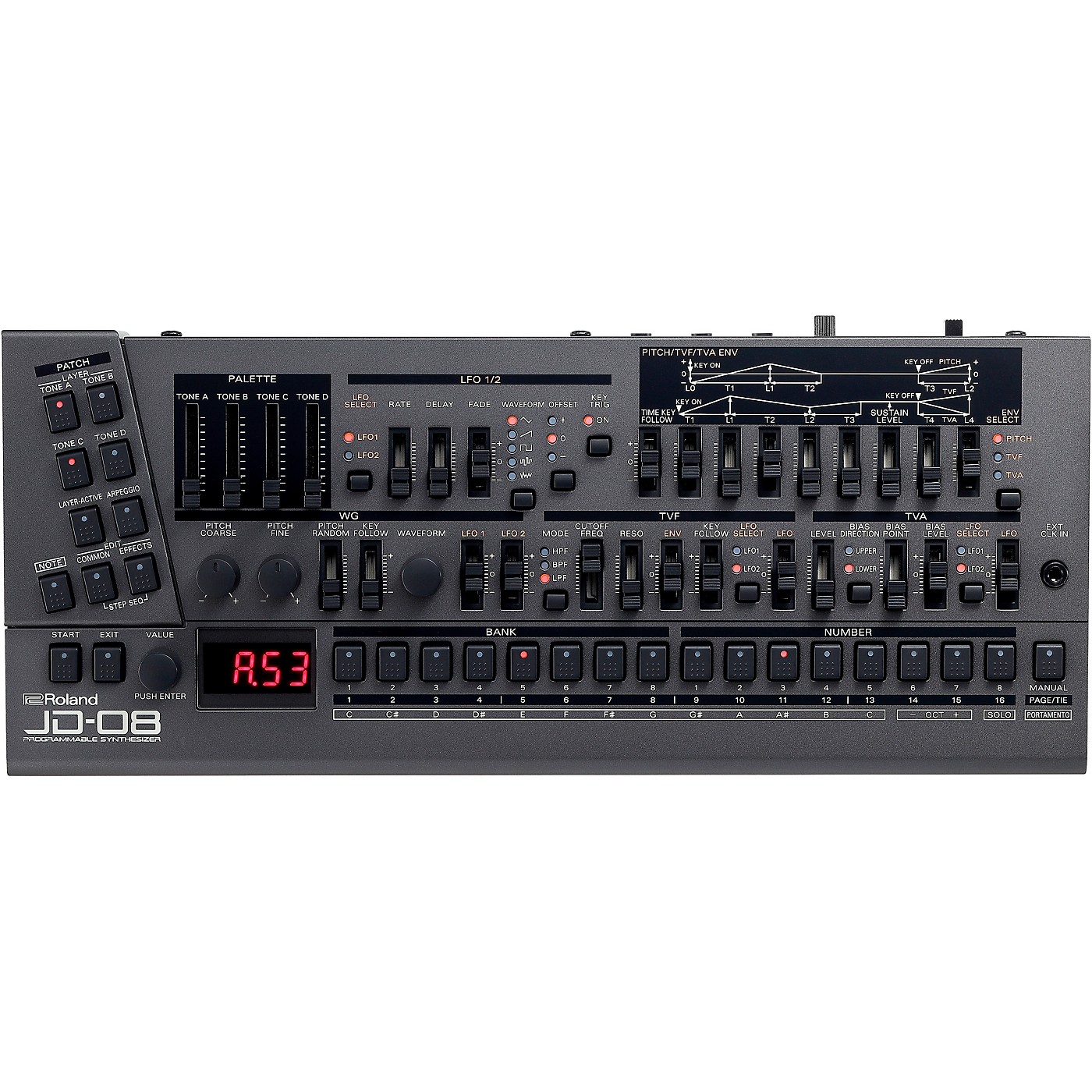 Roland JD-08 [JD-800] Boutique Synthesizer thumbnail