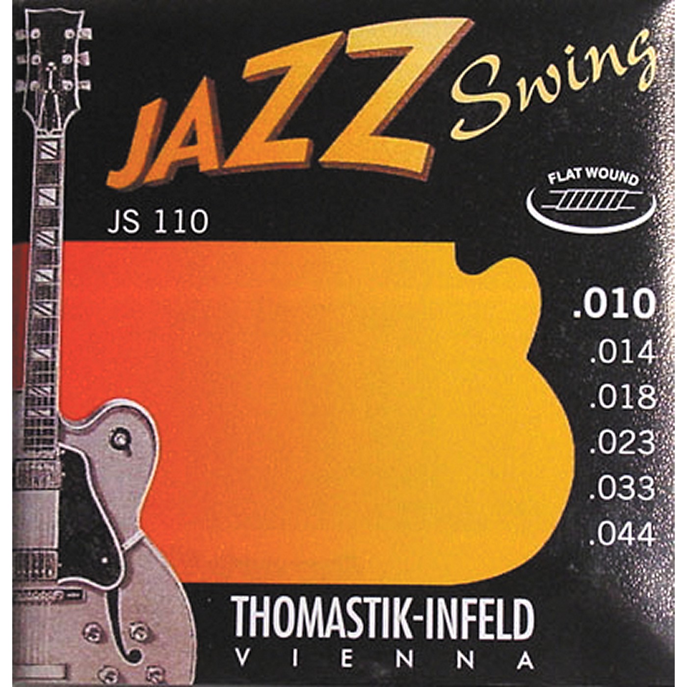 Thomastik JS110 Flatwound Extra Light Jazz Swing Guitar Strings thumbnail