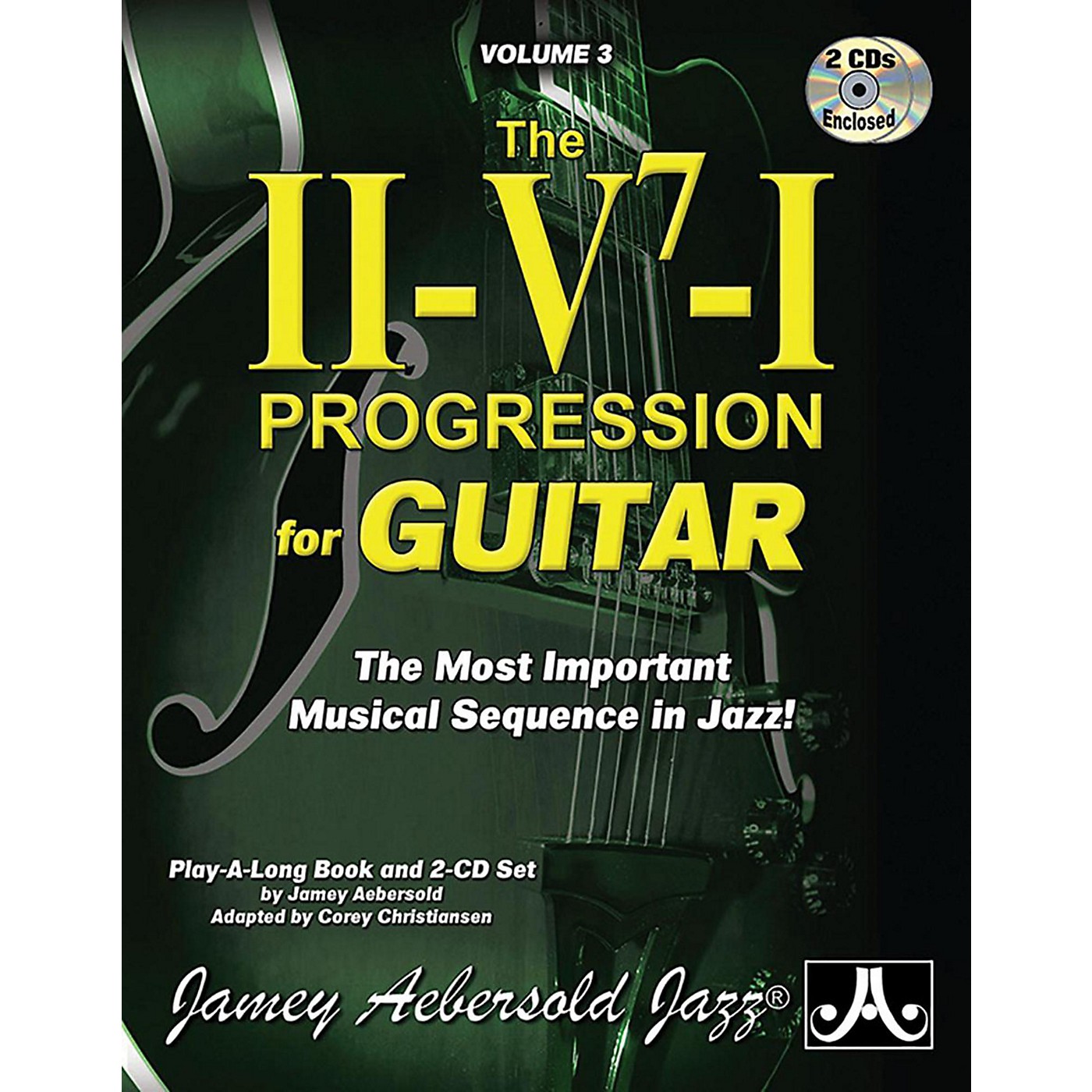 Jamey Aebersold Jamey Aebersold Jazz, Volume 3: The ii-V7-I Progression for Guitar Book & 2 CDs thumbnail