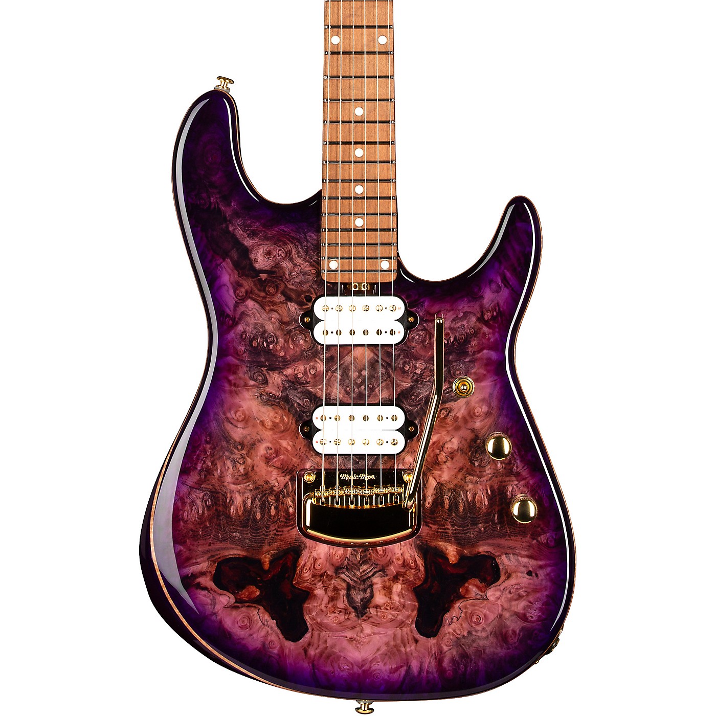 Ernie Ball Music Man Jason Richardson Artist Series Cutlass Electric Guitar Majora Purple 9847