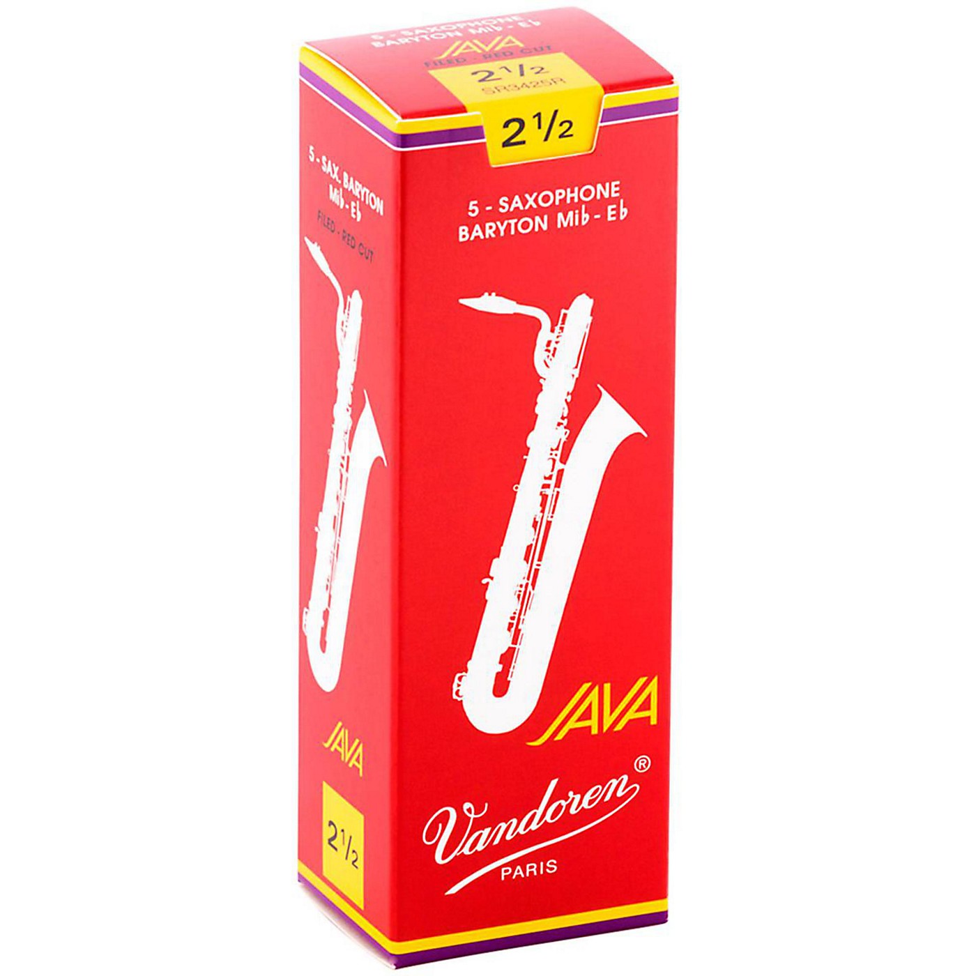 Vandoren Java Red Baritone Saxophone Reeds thumbnail