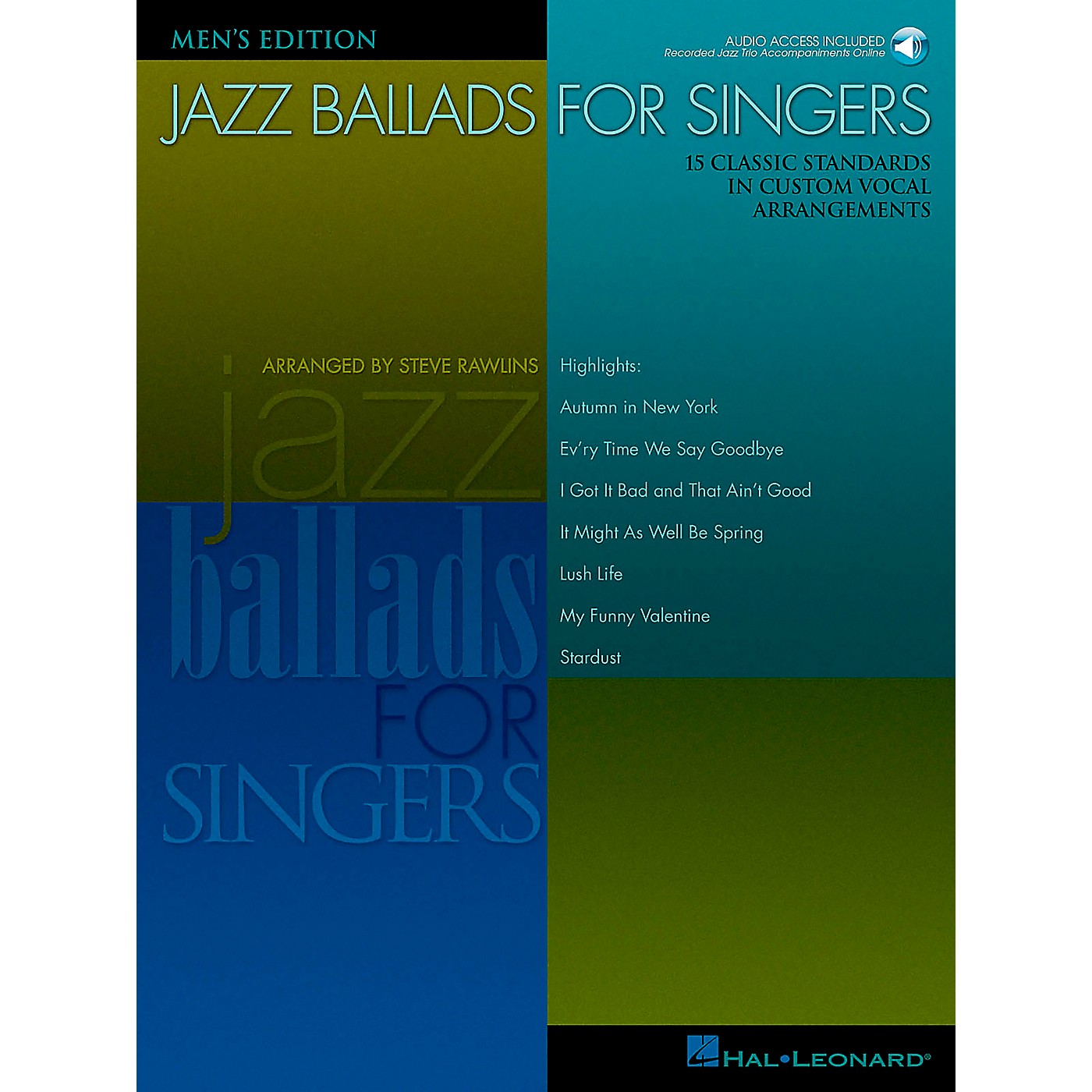 Hal Leonard Jazz Ballads for Singers - Men's Edition Book/Audio Online thumbnail