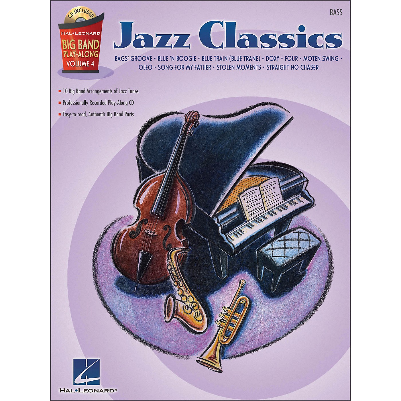 Hal Leonard Jazz Classics - Big Band Play-Along Vol. 4 Bass thumbnail