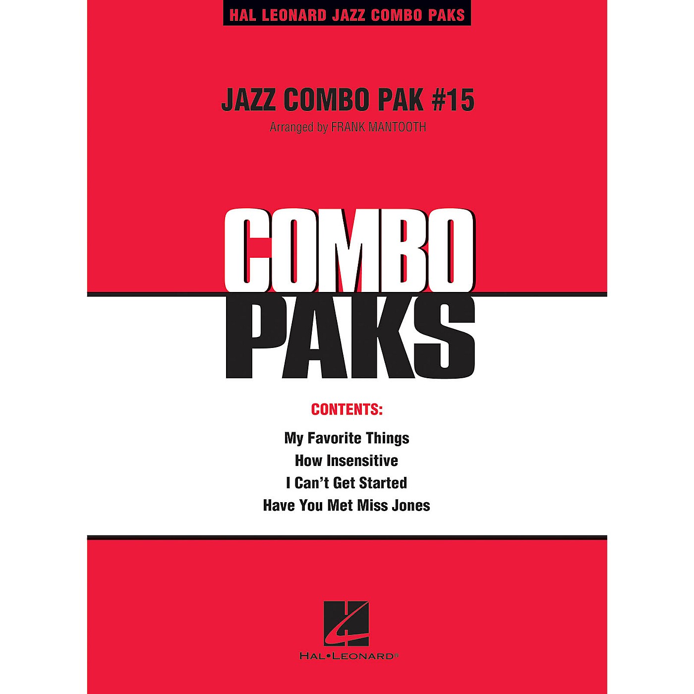 Hal Leonard Jazz Combo Pak #15 (with audio download) Jazz Band Level 3 Arranged by Frank Mantooth thumbnail