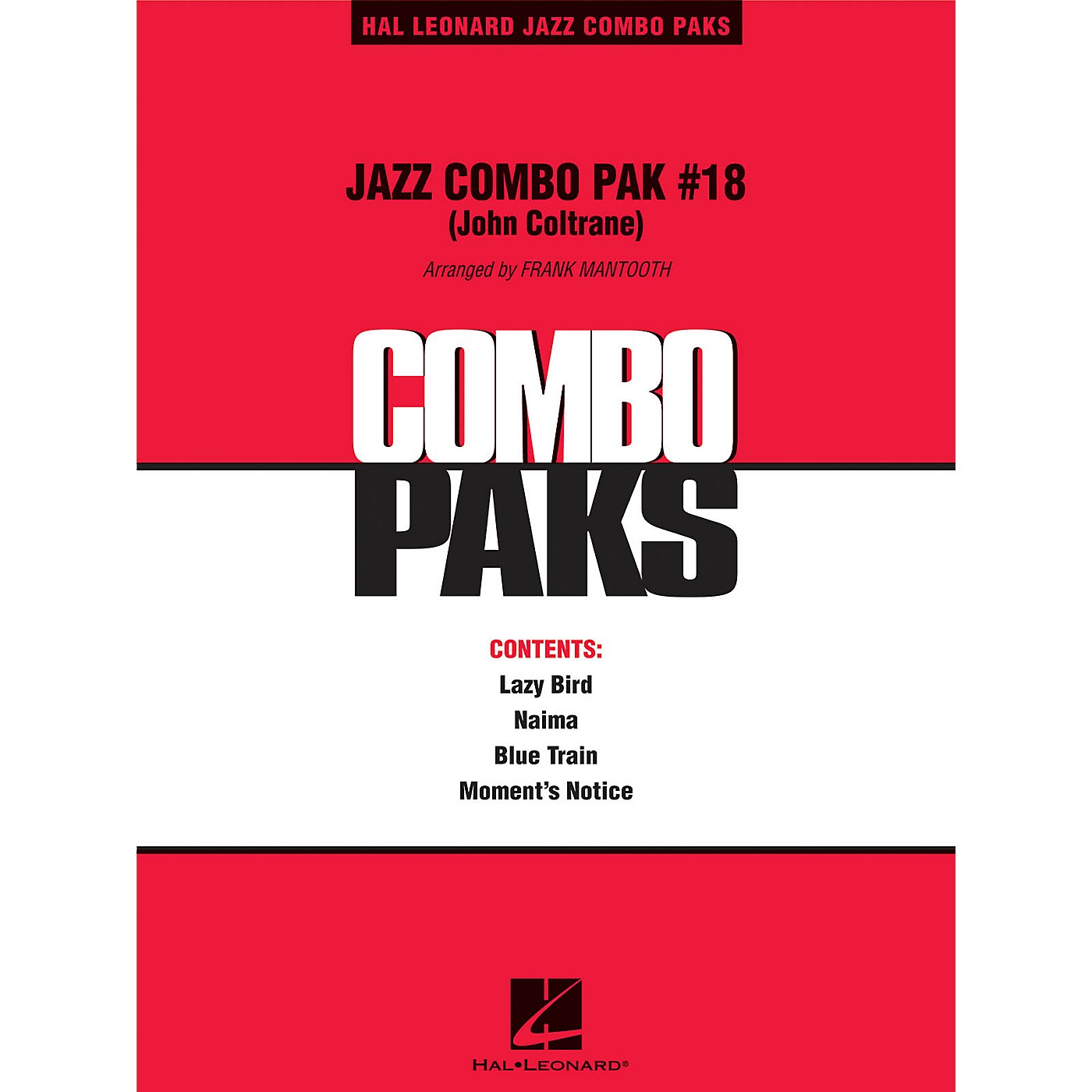 Hal Leonard Jazz Combo Pak #18 (John Coltrane) Jazz Band Level 3 by John Coltrane Arranged by Frank Mantooth thumbnail