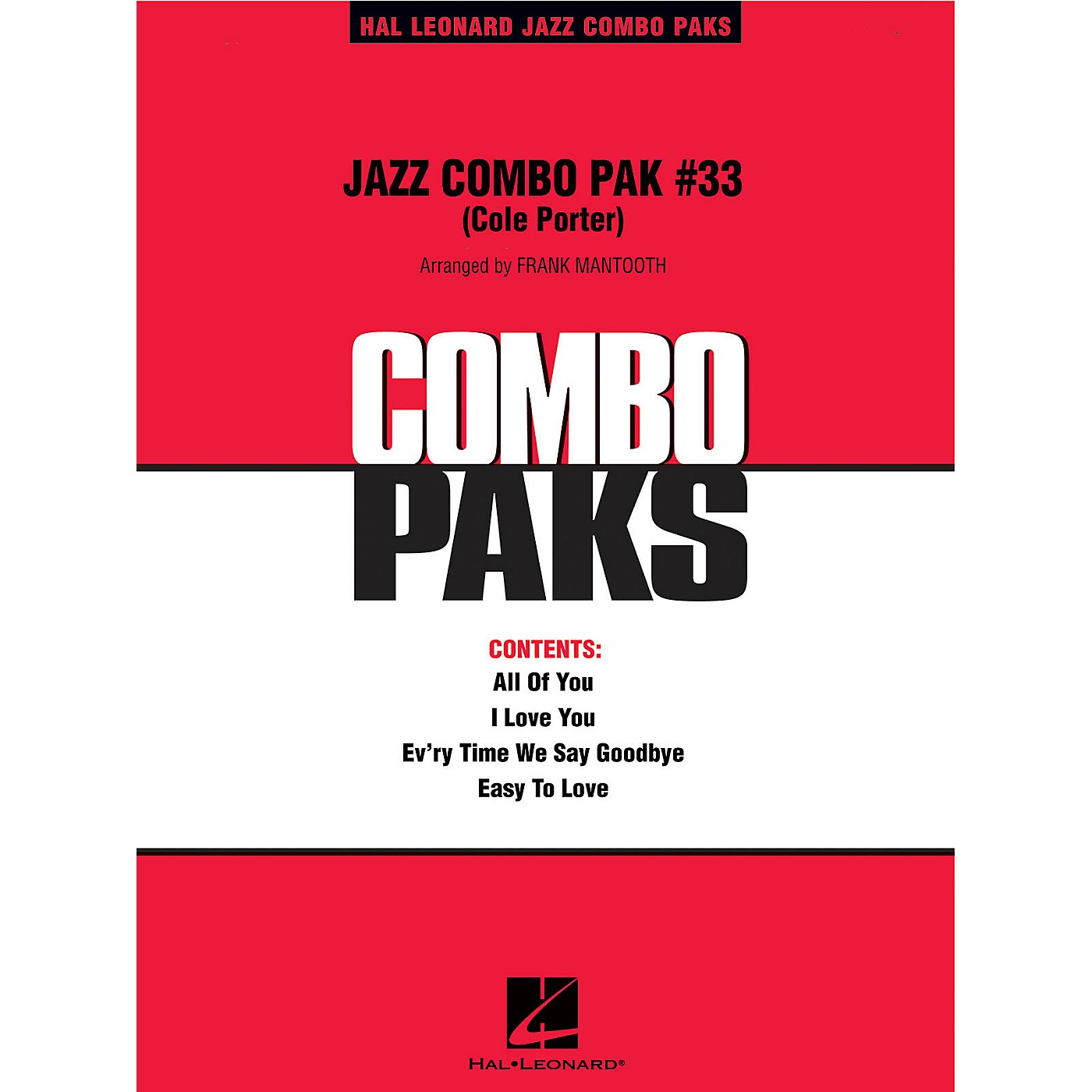 Hal Leonard Jazz Combo Pak #33 - Cole Porter Jazz Band Level 3 by Cole Porter Arranged by Frank Mantooth thumbnail