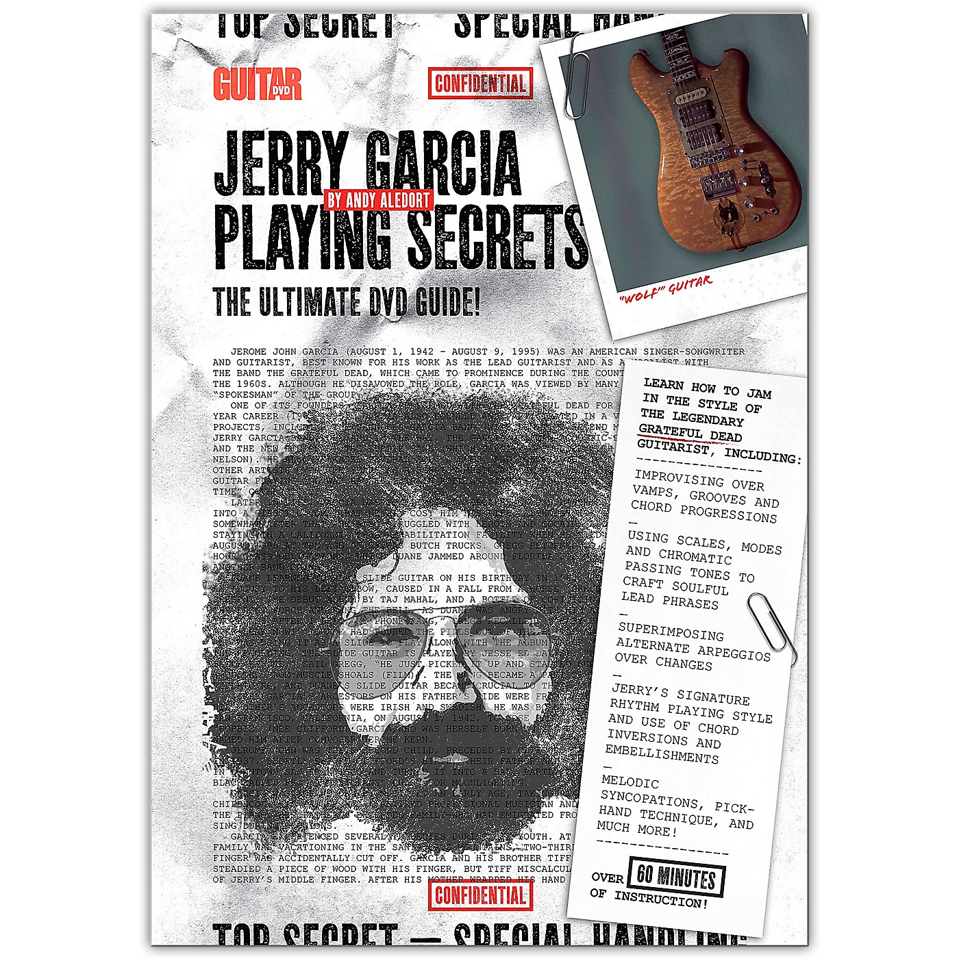 Guitar World Jerry Garcia Playing Secrets DVD Intermediate thumbnail