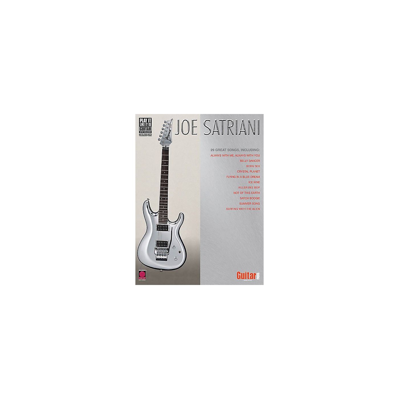 Cherry Lane Joe Satriani Guitar Tab Songbook Woodwind And Brasswind