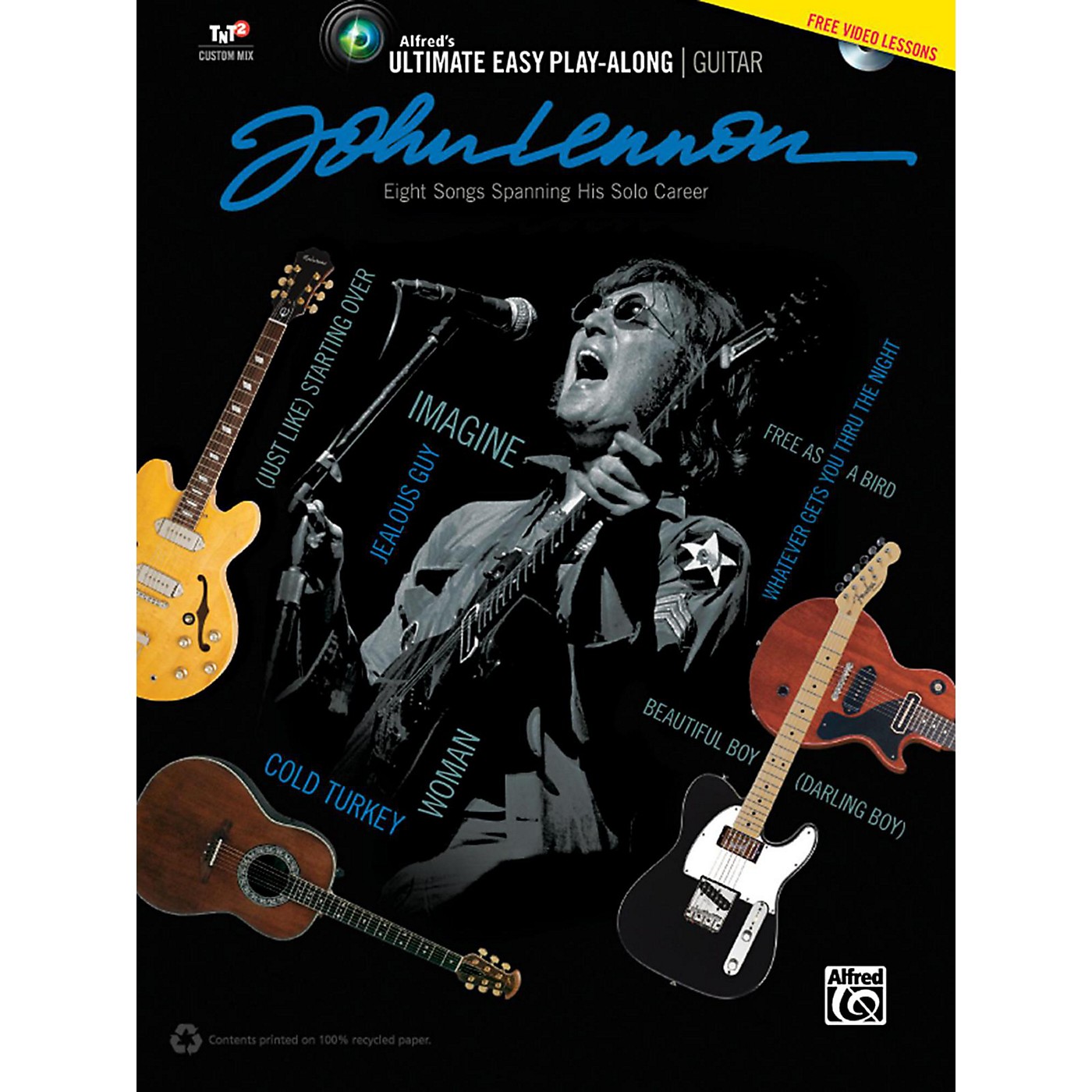 Alfred John Lennon - Ultimate Easy Guitar Play-Along Book & DVD thumbnail