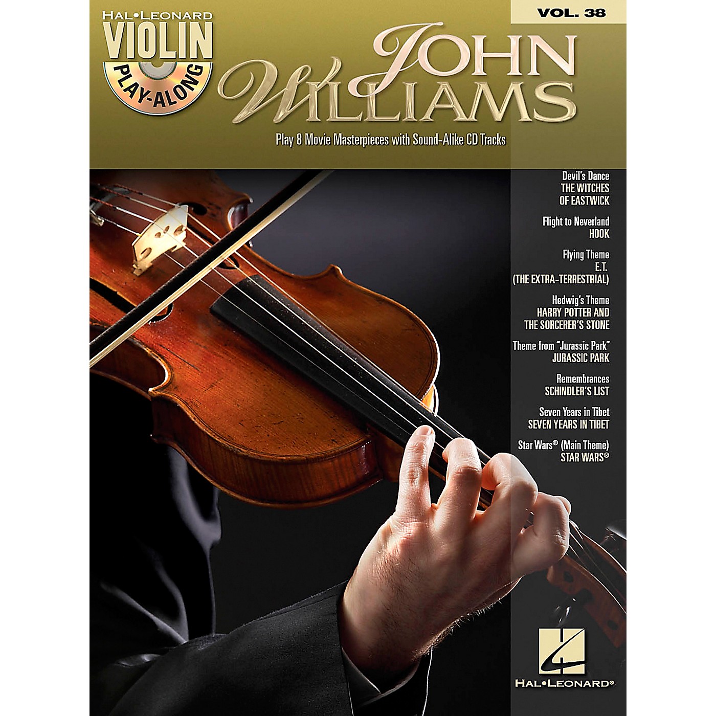 Hal Leonard John Williams Violin Play-Along Volume 38 (Book/CD) thumbnail