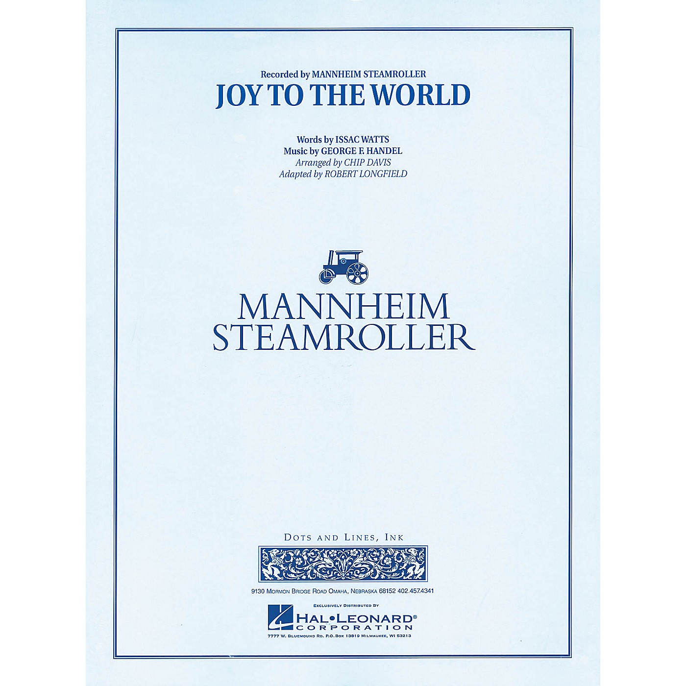 Hal Leonard Joy to the World Concert Band Level 3-4 by Mannheim Steamroller Arranged by Chip Davis, Robert Longfield thumbnail