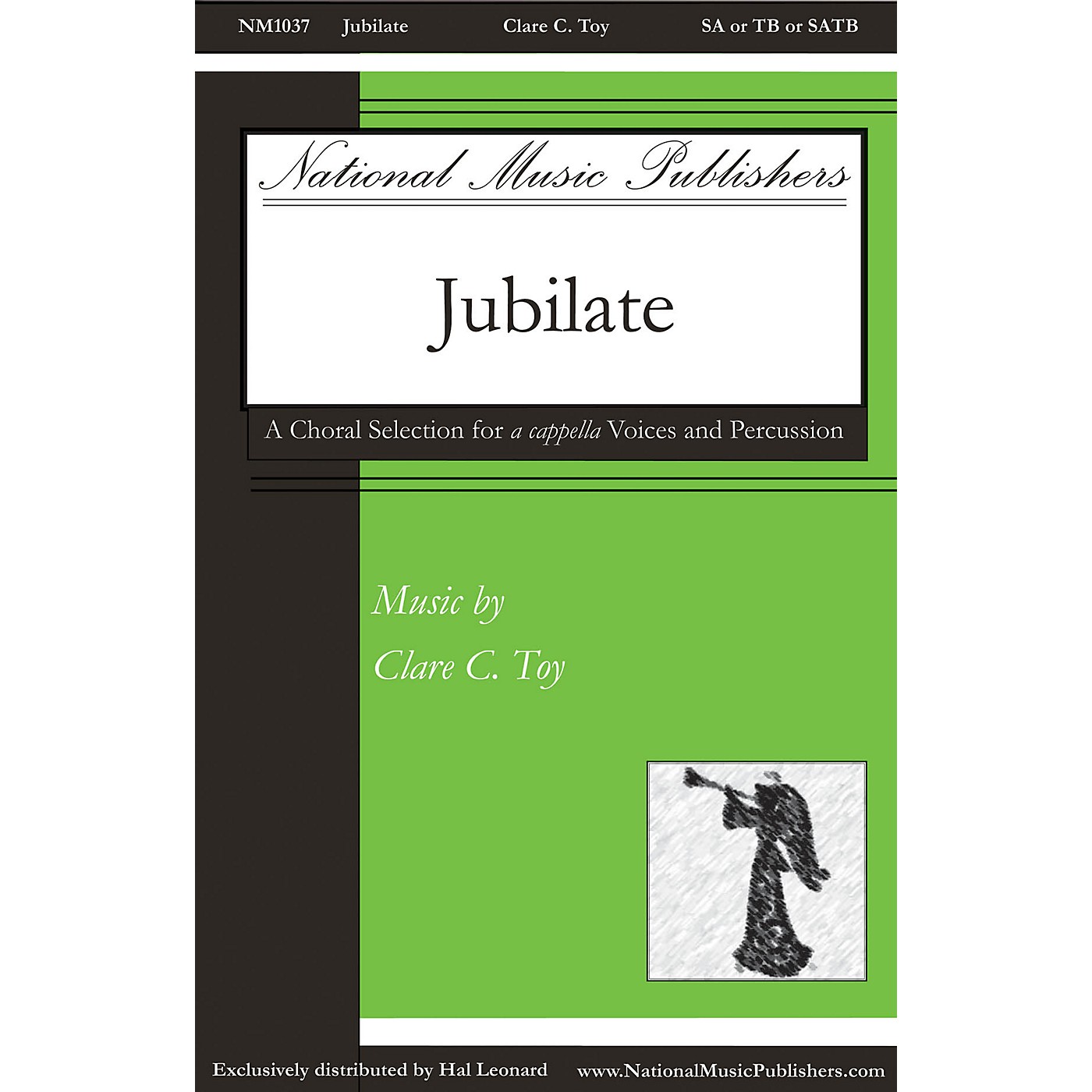 National Music Publishers Jubilate SA OR TB ACAPPELLA composed by Clare Toy thumbnail