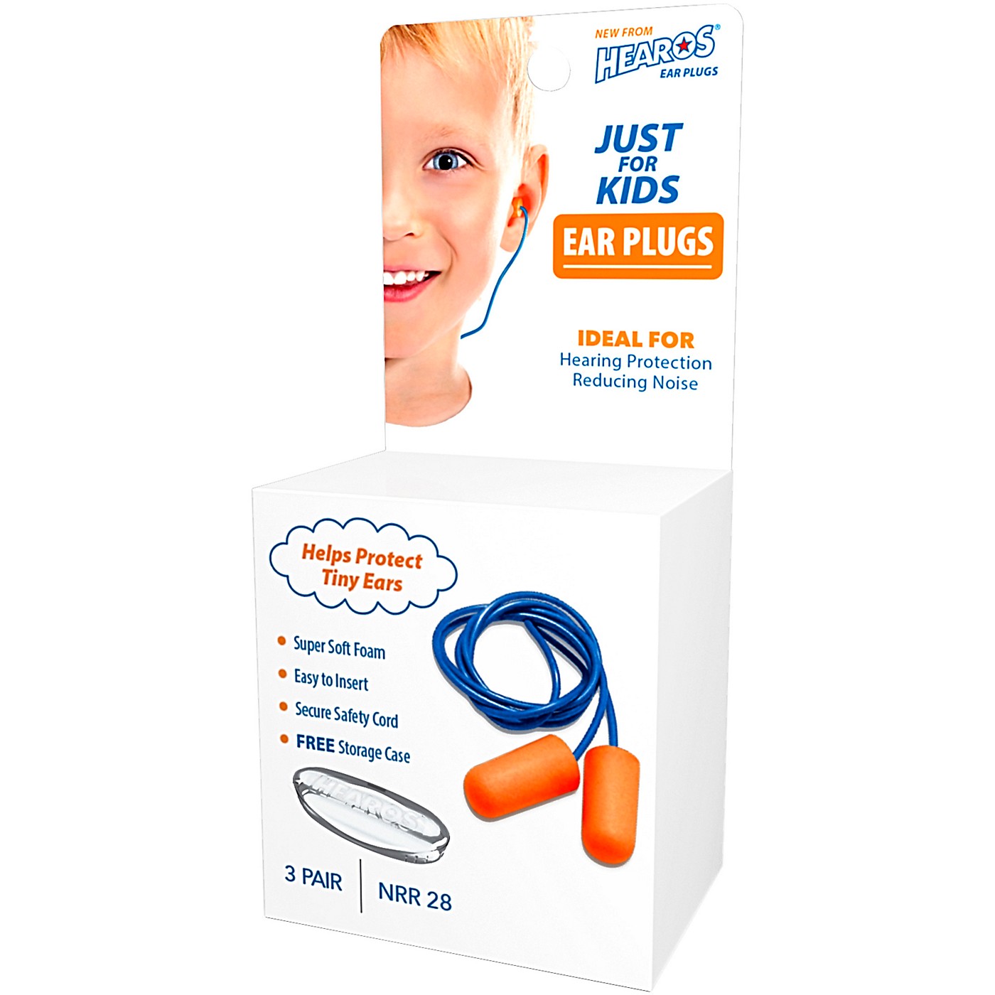 Hearos Just for Kids Ear Plugs - 3 Pairs thumbnail