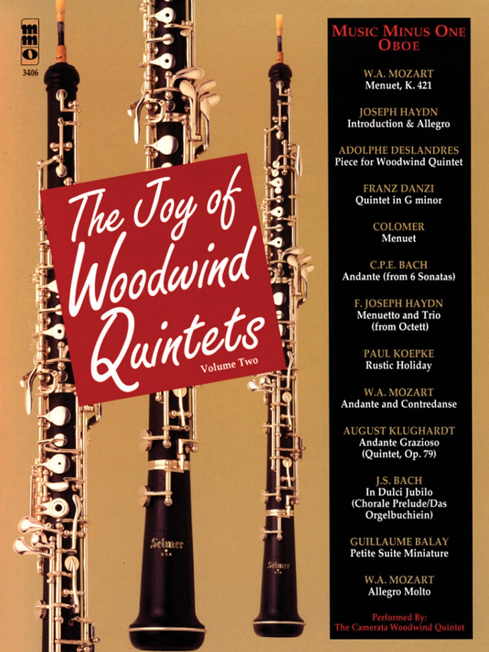 The Joy of Woodwind Quintets Volume Two Series BK/CD by Various