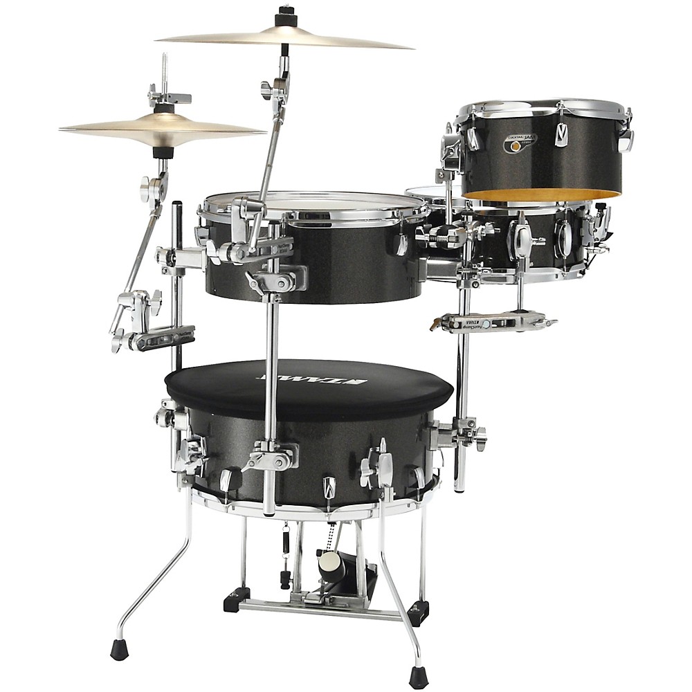 TAMA Cocktail-JAM 4-Piece Shell Pack with Hardware Midnight Gold Sparkle