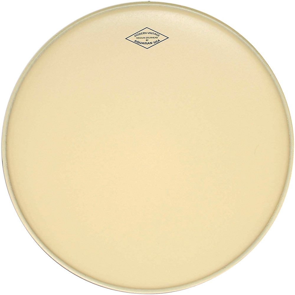 Aquarian Modern Vintage Medium Bass Drum Head with Felt Strip 24 in. eBay