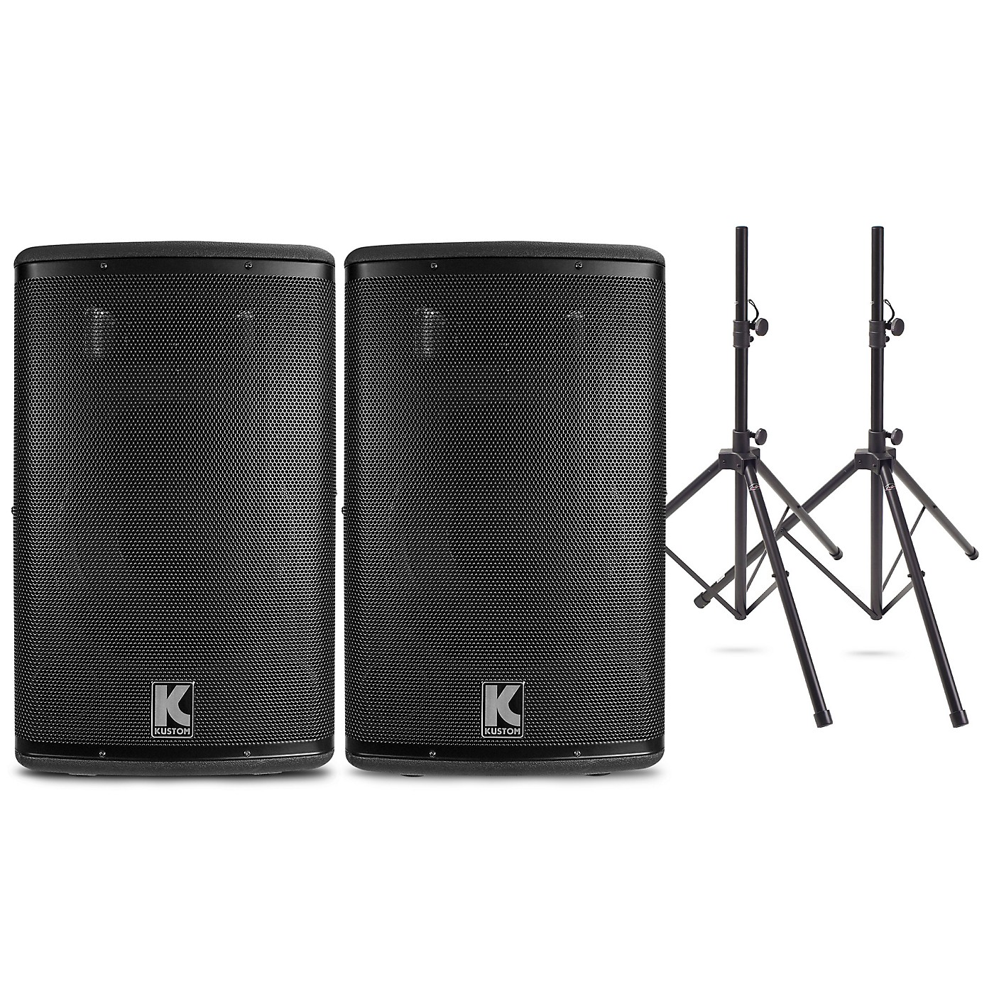 Kustom KPX10 Passive Speaker Package With Stands thumbnail