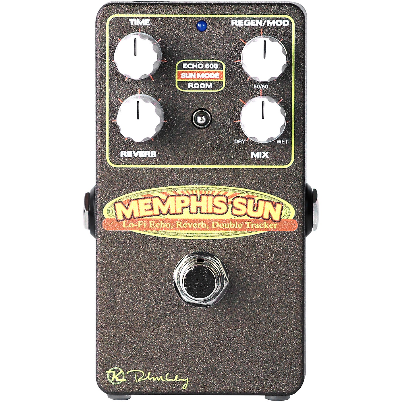 Keeley KSUN Memphis Sun Lo Fi Delay Reverb Effects Pedal thumbnail