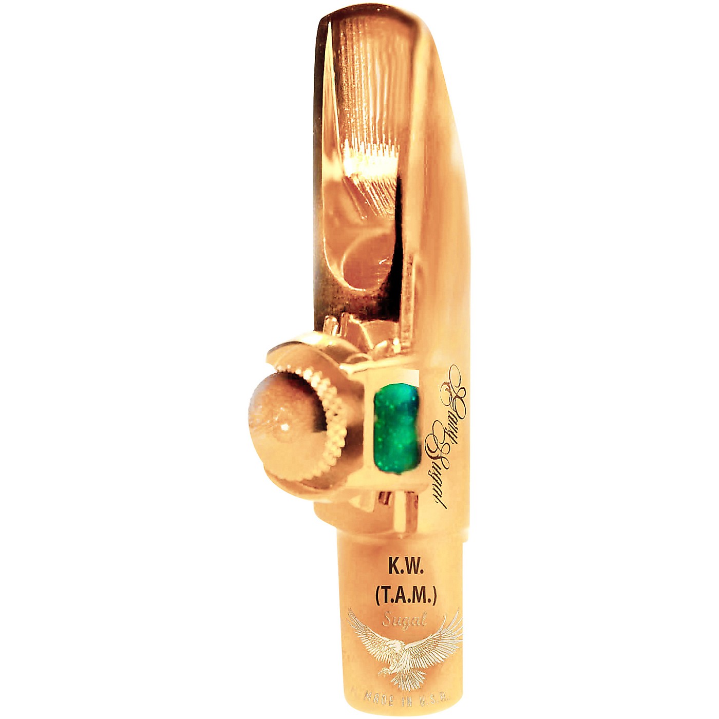 Sugal KW III 365 TAM 18KT HGE Gold-Plated Tenor Saxophone Mouthpiece thumbnail