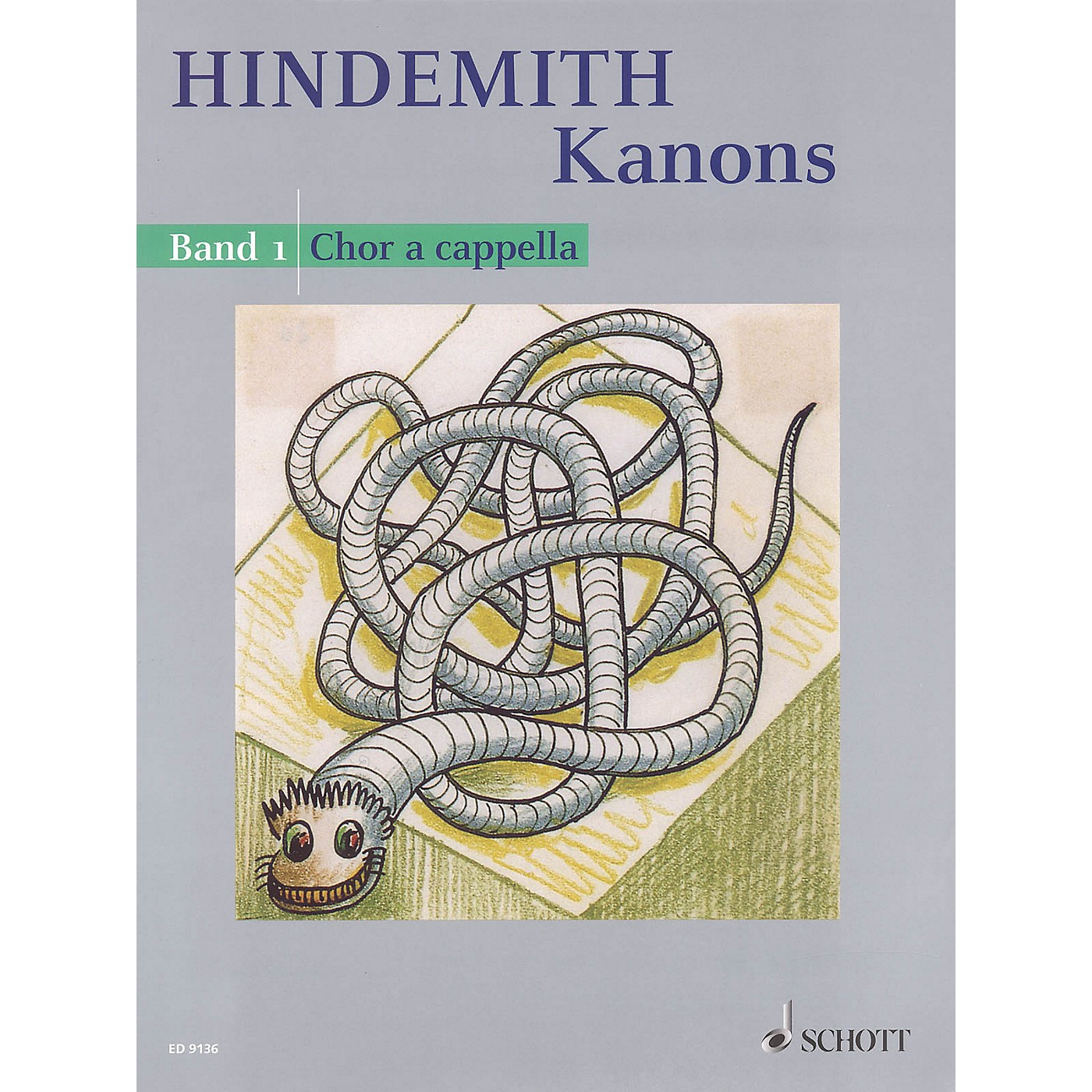 Schott Kanons - Volume 1 SATB a cappella Composed by Paul Hindemith thumbnail