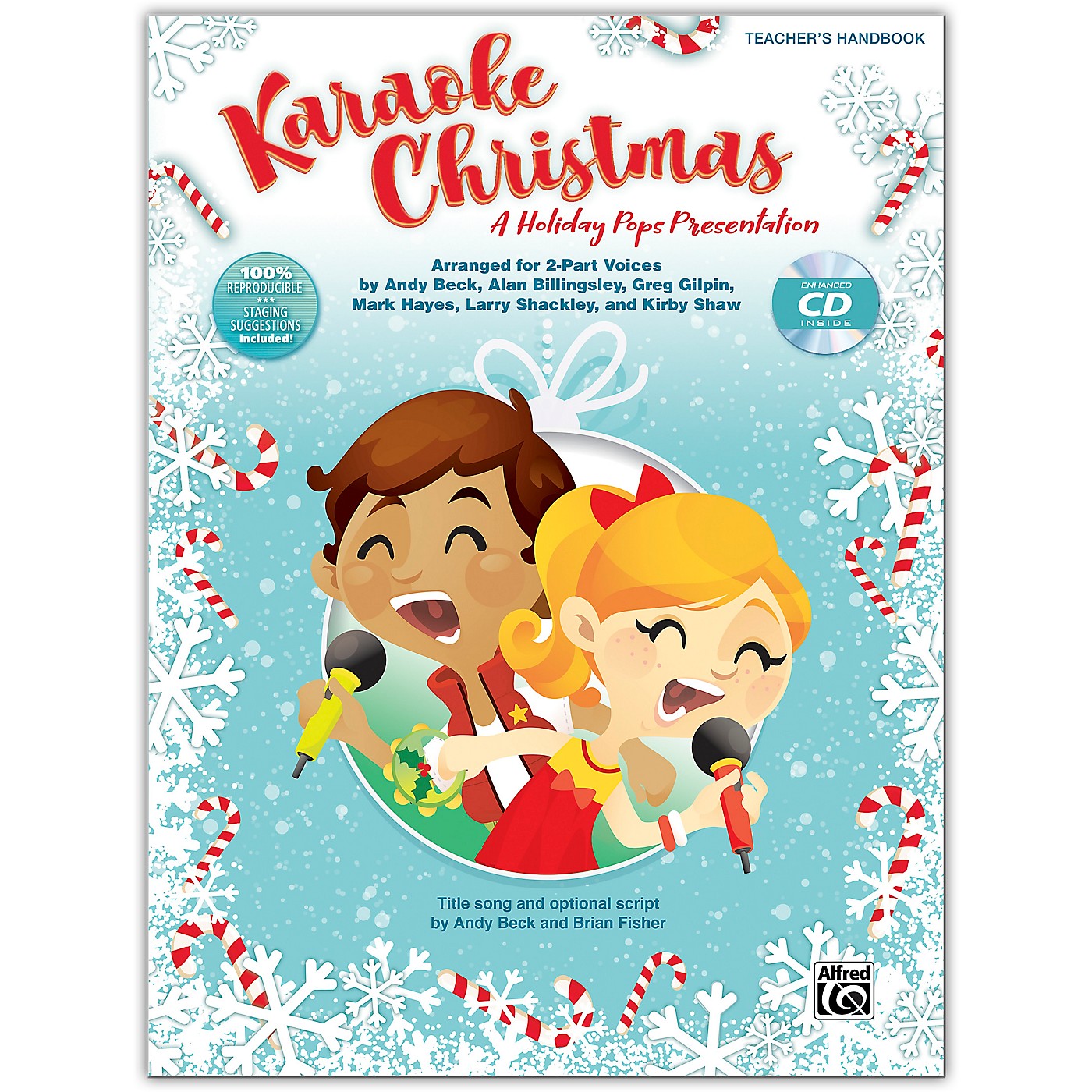 Alfred Karaoke Christmas CD Kit (Book & Enhanced CD)Grades 3-8 thumbnail