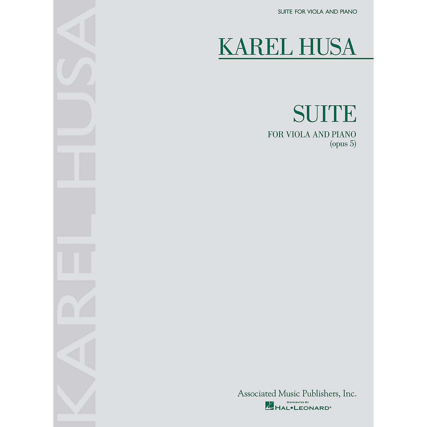 Associated Karel Husa - Suite for Viola and Piano, Op. 5 String Series thumbnail