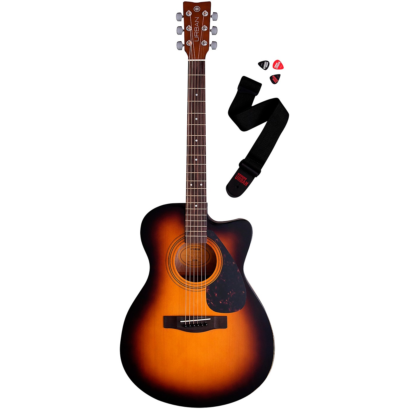 Yamaha Keith Urban Cutaway Acoustic Guitar Pack thumbnail