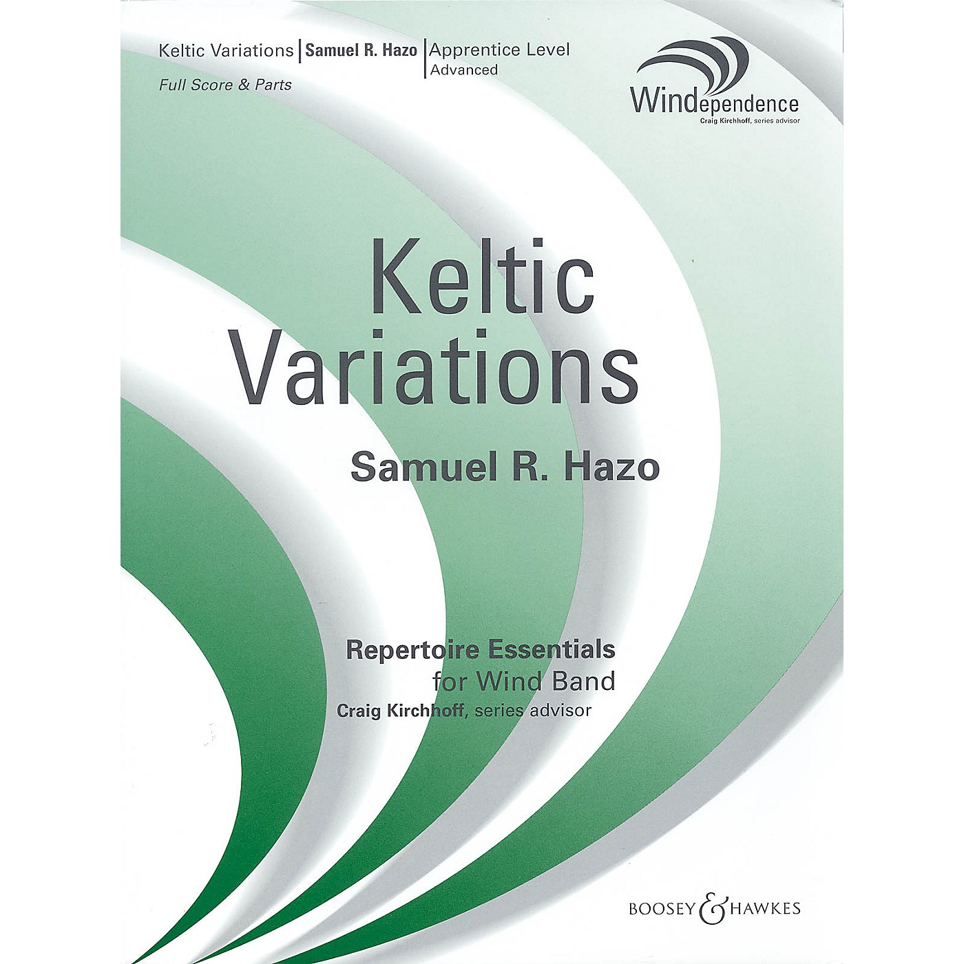 Boosey and Hawkes Keltic Variations Concert Band Level 3 Composed by Samuel R. Hazo thumbnail