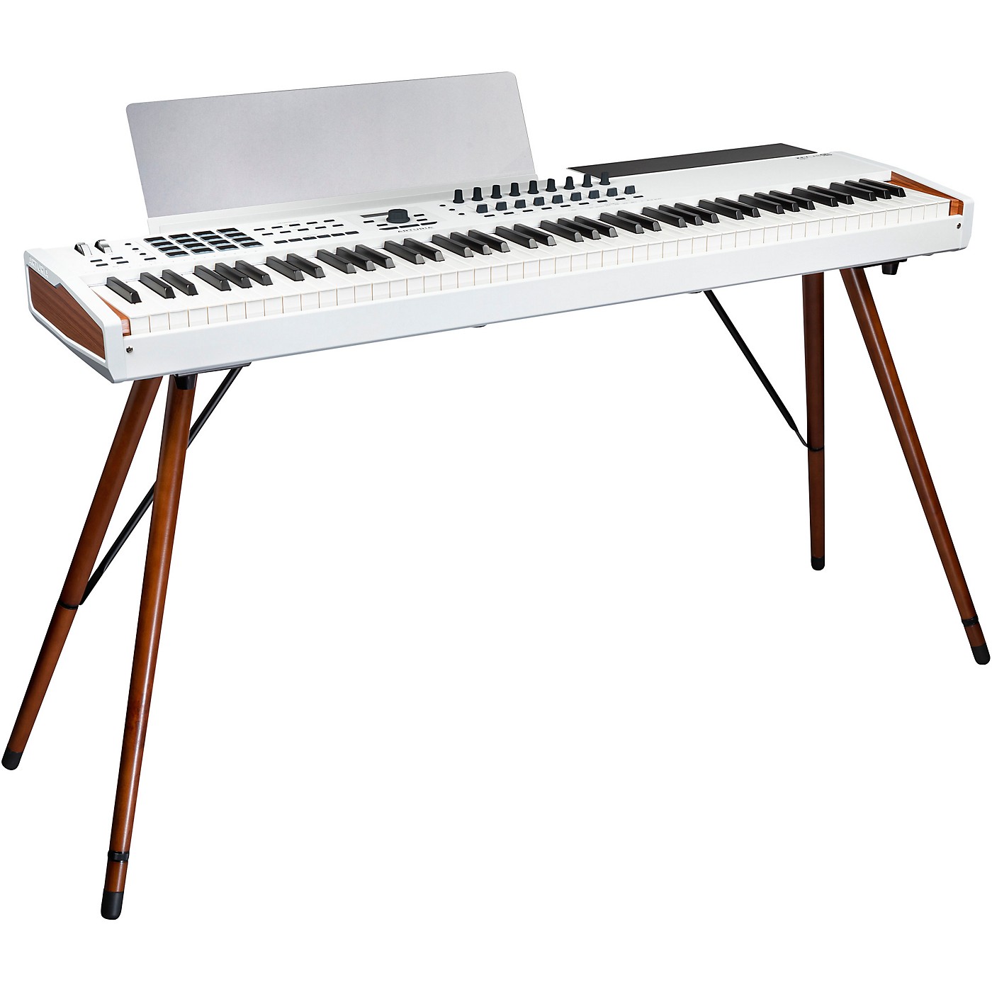 Arturia KeyLab 88 MKII Keyboard Controller and Matching Wooden Legs thumbnail