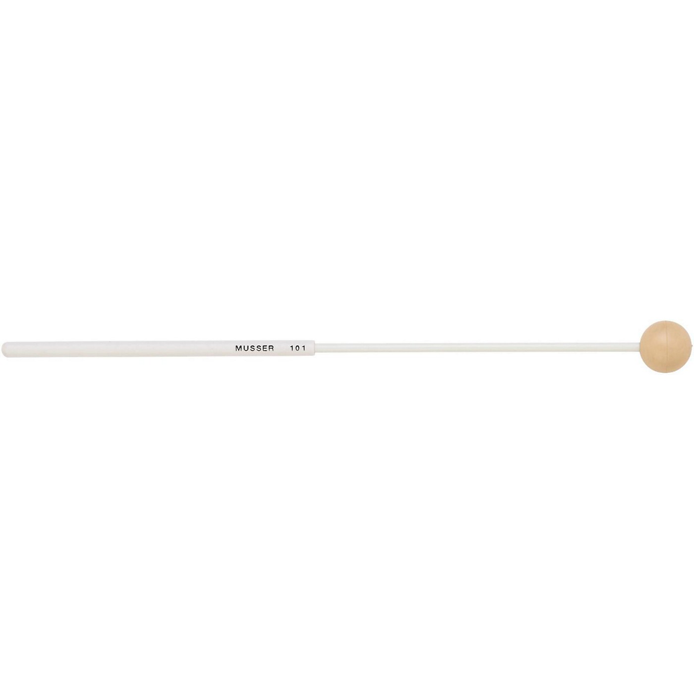 Musser Keyboard Soft Mallet with Two Step Handle-Tan Rubber Ball thumbnail