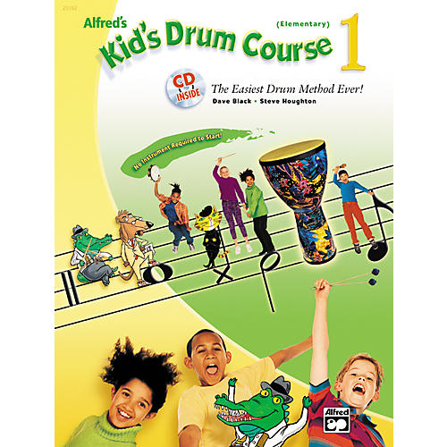 Alfred Kid's Drum Course 1 (Book/CD) - WWBW