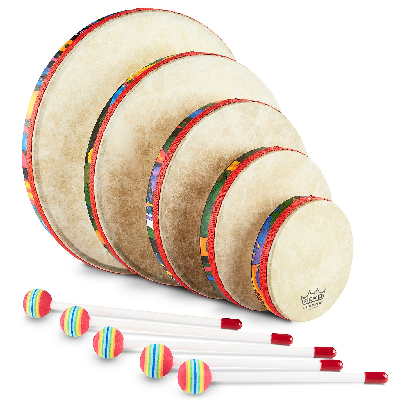 Remo Kid's Percussion Rain Forest Hand Drum Set thumbnail